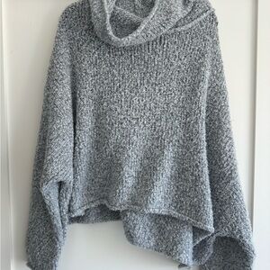 Free People Knot Sweater Turtleneck
